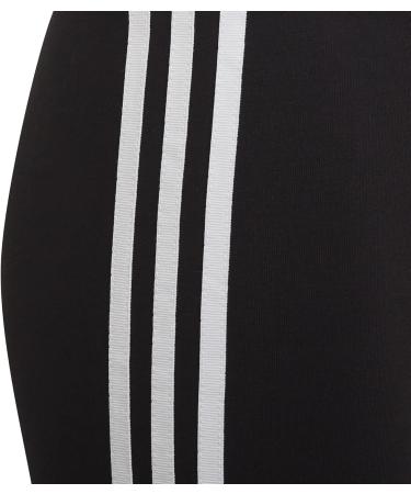 Buy adidas Girls Cycling Shorts Leggings | Black/White | Size 9-10 Years EU - International Shipping Available - Buy Online on GoSupps.com