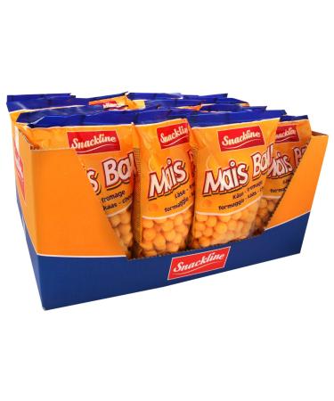 Snackline Corn Balls Cheese Flavoured 20 x 125g