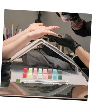 DOITOOL 1 Set Manicure Tools Gradient Nails Soft Square Manicure Sponge Polish Transfer Nail Art Nail Art Tools Blush 4-prongs Pick-up Tool for Nail Sponge Mini Grabber - Buy Online on GoSupps.com