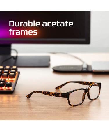 HyperX Spectre 1st Edition Gaming Eyewear - Blue Light Blocking UV Glasses with Durable Acetate Frame and Crystal Clear Lens - Includes MF Case and Hard Case (Red) - Buy Online on GoSupps.com