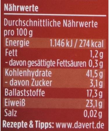 Buy Davert Mung Beans 4-Pack (500g) | Premium Organic Mung Beans for International Shipping - Buy Online on GoSupps.com