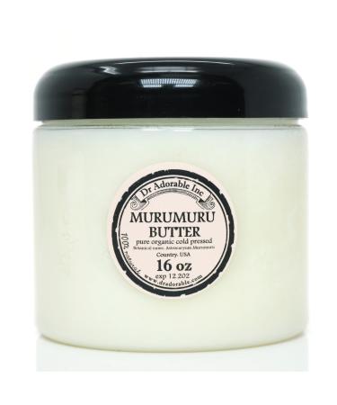 Dr Adorable - 16 oz - Murumuru Butter - Refined Pure Natural Premium Organic Cold Pressed