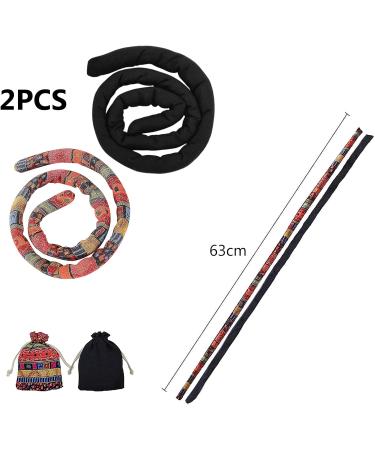 Nizirioo 2 Piece Spiral Hair Elastics Hair Accessories Ponytail Holder Folding Dreadlock for Ponytail Hair Tie Dreadlocks Hair Ties for Women Men - Buy Online on GoSupps.com