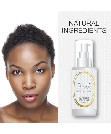 PURE SKIN TONE White Brightening Cream - BRIGHTER WHITE GEL Natural Ingredient - Buy Online on GoSupps.com