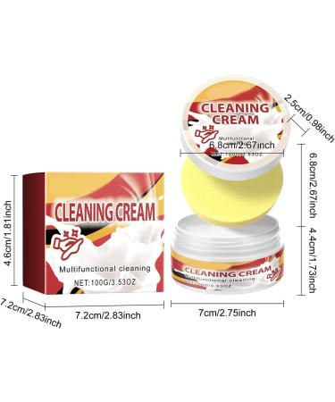 Multifunctional Efficient Kitchen Oil Cleaner Easy Grease Removal Solution Oven Cleaner 100g Kitchen Grease Removers Kitchen Oil Cleaner 1 set - Buy Online on GoSupps.com