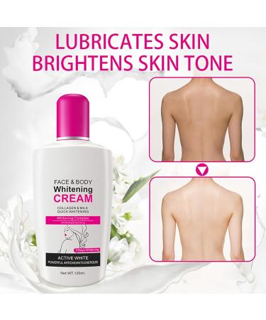 Body Cream - Skin Lightening Cream - Body Moisturiser Women - Body Skin Care Collagen Boost Improve Dullness - Hydrating Lotion Face Smooth Restore Elasticity Softy Silky - Firm Radiant Reduce Dryness - Buy Online on GoSupps.com