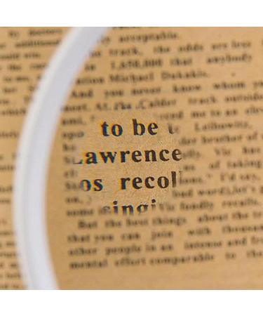 Professional 138mm Handheld Magnifier with Reading Light 2X 4X 25x with 3 LED Light Double Lens for Reading Newspaper Full of Stars - Buy Online on GoSupps.com