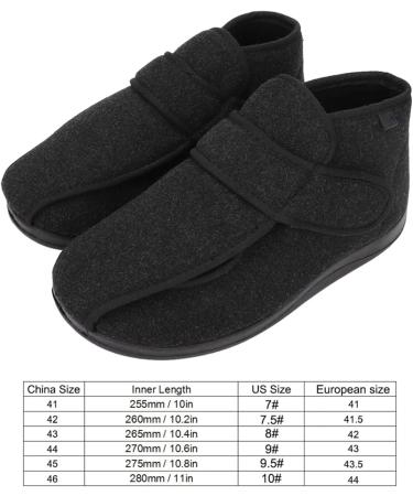 JCJNSL Footloose Men's Diabetic Orthopedic Bar-Strap Shoes - Easy Fit Wide Slippers with Adjustable Touch Fastening for Comfort and Support - Buy Online on GoSupps.com
