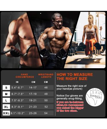 Buy Grebarley Fitness Gloves - Ultimate Training Gloves for Men & Women | Strength Training Bodybuilding & CrossFit M Long - Buy Online on GoSupps.com