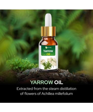 Buy 100% Pure Salvia Yarrow Essential Oil - Undiluted Therapeutic Grade for Aromatherapy (30 ML with Dropper) - International Shipping Available - Buy Online on GoSupps.com