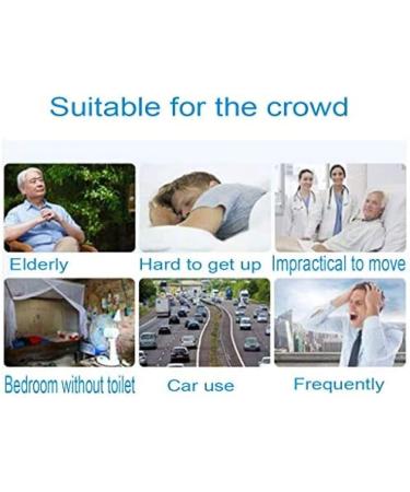 Urine Bottles for Men 3000Ml Camping Toilets for Adults Large Plastic Pee Holder with Lid & 1.6M Pipe Portable Urinal Bottle Travel Urinal Bottles Leakproof White YUYANAIAI - Buy Online on GoSupps.com