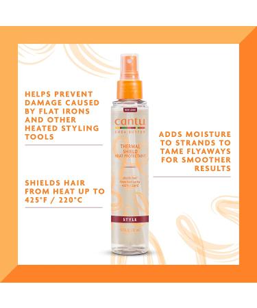 Buy Cantu Shea Butter Thermal Shield Heat Protectant 5.1 oz | Protect & Define Your Hair - Buy Online on GoSupps.com