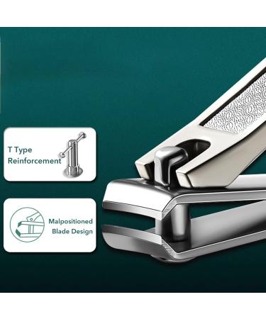 UNbit Nail Clipper Nail Clippers Stainless Steel Cuticle Nipper Professional Dead Skin Scissors Manicure Tools - Buy Online on GoSupps.com