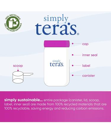 Teraswhey Simply Pure Whey Protein - Plain 12 oz | Natural Plant-Based Protein - Buy Online on GoSupps.com