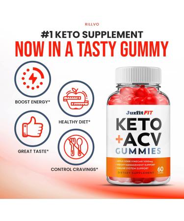 JuzFit Keto Plus ACV Gummies Juz Fit Justfit ACV Advanced Keto Formula Shark Plus Apple Cider Vinegar Keto Tank Gummies Dietary Supplement B12 Beet Root Juice (60 Gummies) - Buy Online on GoSupps.com