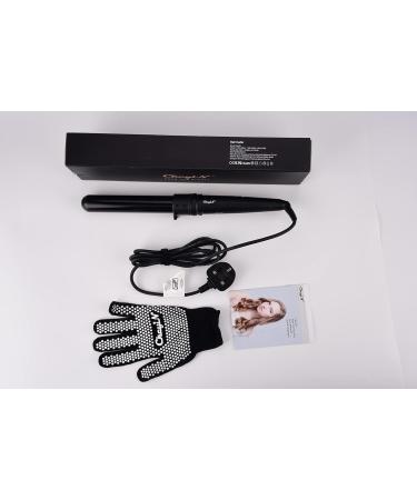 CkeyiN 32mm Hair Curling Wand - Professional Ceramic Barrel Curling Iron - Buy Online on GoSupps.com