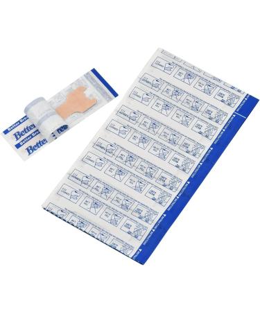 100 Count Anti Snoring Nasal Strips - Breathe Easy (66mm*19mm) - Buy Online on GoSupps.com