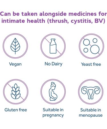 Optibac Probiotics for Women - Vegan Vagina Flora Supplement - 90 Capsules - Buy Online on GoSupps.com