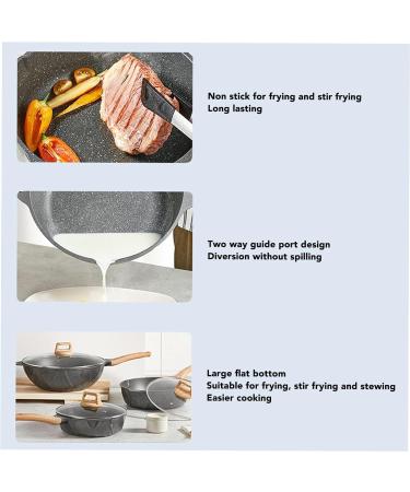 Nonstick Stone Cookware Induction Compatible Omelet 28CM - Buy Online on GoSupps.com