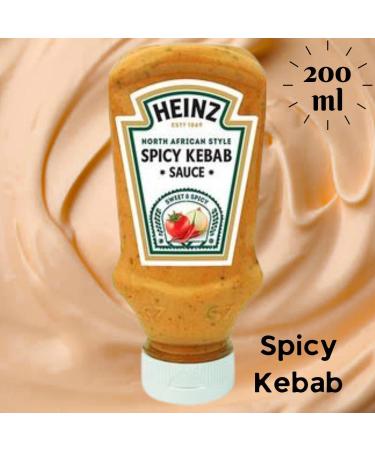 Heinz Sauce Mustard & Mayonnaise Pick N Mix - Choose From 6 Flavours | BBQ English-Mustard Classic Style Hot Mild Yellow Spicy Kebab Truffle Vegan - No Artificial Flavors or Colors - Pack of 5 - Buy Online on GoSupps.com