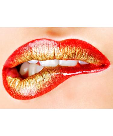  Powersell Roll-On Lip Gloss Emollient 3D Effect Strawberry Fruit Flavor Perfumed Liquid Lip Gloss Long-Lasting Shine and Moisturizing Lip Gloss with Mirror Effect - Buy Online on GoSupps.com