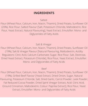 Hula Hoops Crisps Bundle Containing Hula Hoops Puft Salted x6 Hula Hoops Puft Salt & Vinegar x 6 Hula Hoops Puft Beef x 6 - Buy Online on GoSupps.com