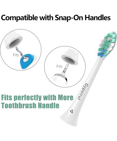 10 Pack Philips Sonicare Compatible Toothbrush Replacement Heads - Optimal Plaque Control Electric Brush Heads for 4100 5100 6100 9023 - Green-Blue - Buy Online on GoSupps.com