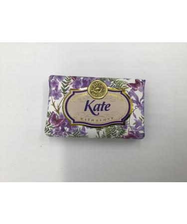 Kate - Gift Soap Bar For Her Birthday Rose Scent Mum Grandmother Cleanser Lather Present Girl