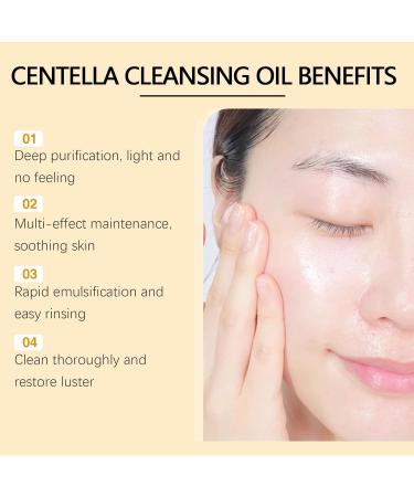 Centella Cleansing Oil 100ml | Gentle Korean Facial Cleanser | Double Cleansing Makeup Remover - International Shipping Available - Buy Online on GoSupps.com
