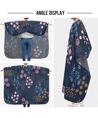 Waterproof Barber Cape - Floral & Cheetah Hair Cutting Bib for Men & Women | Durable & Stylish Haircut Cape - Buy Online on GoSupps.com