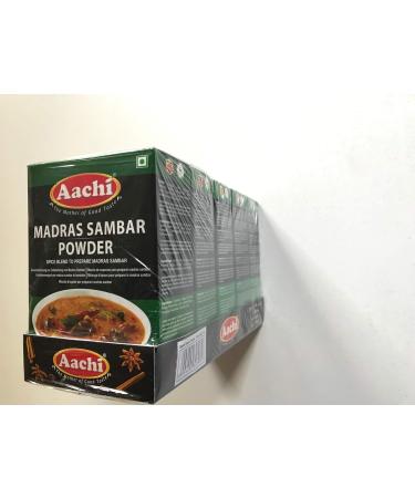 Aachi Masala Madras Sambar Powder 5 x 200 g - Buy Online on GoSupps.com