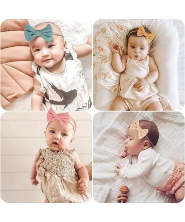 ARTLATU 3-Piece Baby Gift Set: Bib Pacifier Chain & Hairband - Perfect Gifts for Newborn Girls - Buy Online on GoSupps.com