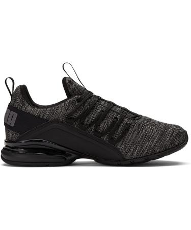 PUMA Men's Axelion Winter Running Shoe 9.5 - Black/Castlerock - Buy Online on GoSupps.com