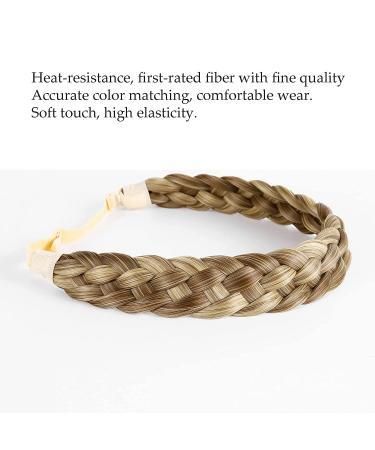 TOECWEGR Multi-Color Synthetic Braided Headband - Classic Wide Plaited Hairpiece for Women - Buy Online on GoSupps.com