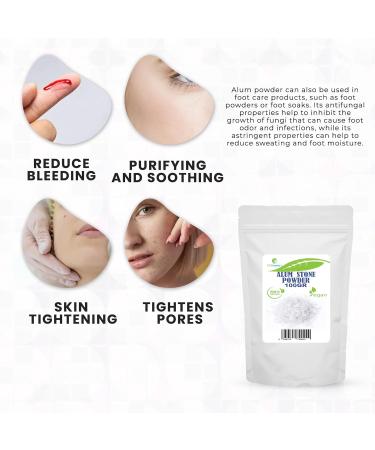 ALUM POWDER (Potassium Alum) 100 GR - 100% natural | Ideal for formulating deodorants body care and aftershave products. - Buy Online on GoSupps.com