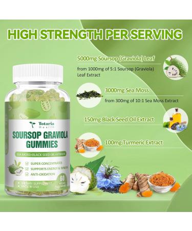 Liposomal Liquid Vitamin D3 K2 Supplement + Sugar Free Soursop Oil Graviola Sea Moss Gummies - Buy Online on GoSupps.com