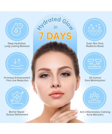 5% Ultra Hydrating Serum Vials with Niacinamide Collagen Stem Cell Wake Nature Perfection|AntiAging|Deep Hydration|CellActivation-1.5ml*30Pcs Ultra Hyaluronic Acid Serum for Face 1 Fl Oz (Pack of 1) - Buy Online on GoSupps.com