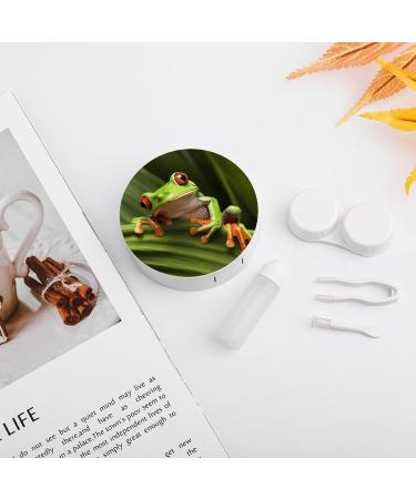 Portable Tree Frog Contact Lens Case | Travel Storage Box for Contact Lenses | International Shipping Available - Buy Online on GoSupps.com