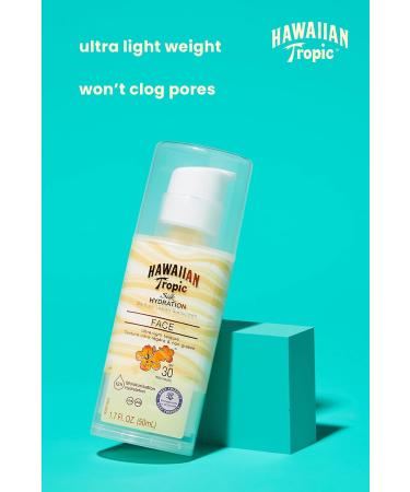 Hawaiian Tropic Silk Hydration Face Sun Lotion SPF 30 - 50 ml - Buy Online on GoSupps.com