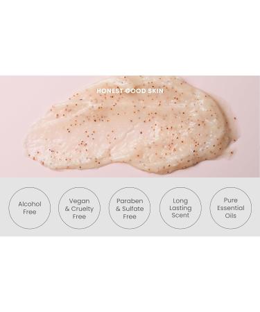 Sea Salt Scrub - 10oz Exfoliating Shea Butter Body Scrub | Dead Skin Removal with Peach Tea Tree & Coffee - Buy Online on GoSupps.com