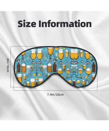 Beer Bubble Sleep Mask - Adjustable Breathable & Fashionable Eye Mask for Ultimate Comfort | International Shipping - Buy Online on GoSupps.com