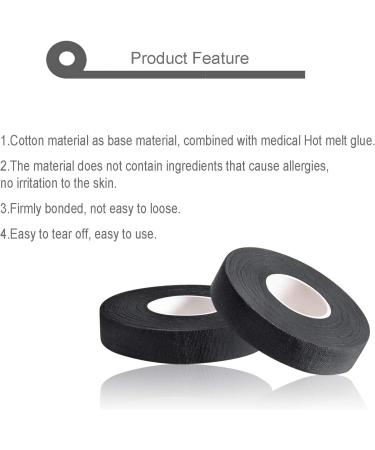 Premium 5 Set Climbing Finger Tape | BJJ & Boulder Sports Tape - 15mm/10mm x 13.7m | Perfect for Volleyball Handball Goalkeeper & Golf - Black 1.5cm - Buy Online on GoSupps.com