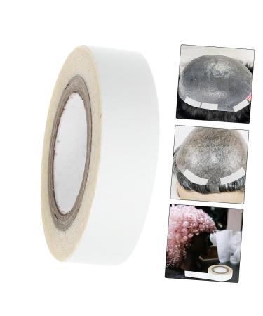 FRCOLOR 1 Roll Wig Film Wig Adhesive Hair Tape for Wigs Lace Wig Glue Wig Tape Ultra Hold Lace Tape for Wigs Scalp Tape for Wigs Hair Glue for Lace Wigs Hair Extension Tape Tissue White 4.70X4.70X1.30CM White - Buy Online on GoSupps.com