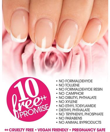 Barielle Clearly Noticeable Nail Thickener Top Coat - Instantly Thickens Nails Up to 50% - For Damaged Nails - Quick-Drying Formula - Promotes Nail Growth - 0.5 oz - Buy Online on GoSupps.com