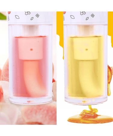 FANXITON 2 Pack Hydrating Honey Lip Oil - Nourishing Lip Gloss & Balm for Plump, Colorless Lips - Fruity Care Oil for Dead Skin Improvement - Buy Online on GoSupps.com