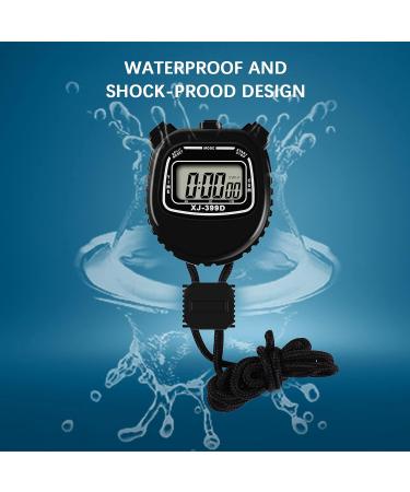 Sports Stopwatch Set - Digital Timers with Countdown Alarm, Large Display, Waterproof Design - Ideal for Coaches, Referees, and Kids - Pack of 4 - Buy Online on GoSupps.com