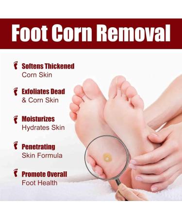 KODEQ Foot Corn Removal Gel Cream - Callus Remover Liquid for All Skin Types - Buy Online on GoSupps.com
