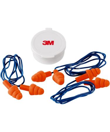 3M Corded Reusable Earplug 3-Pair Set with Case - Noise Reduction Ear Protection, 90716-80025T - Buy Online on GoSupps.com