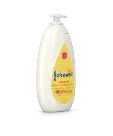 Johnson's Moisturizing Dry Skin Baby Lotion with Shea & Cocoa Butter - 27.1 fl. oz (Pack of 1) - Buy Online on GoSupps.com
