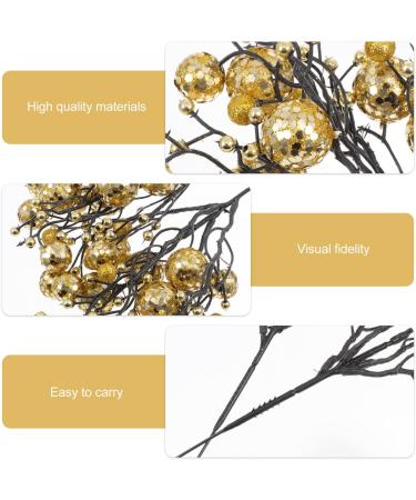 Zerodeko 6 Pcs Artificial Berry Cuttings Berries Flower Stem Burgundy Berry Picks Christmas Flower Picks Stems Flowers Decoration Miniture Decoration Decor for Xmas Plastic Household Branch - Buy Online on GoSupps.com